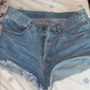 John Galt/ Brandy Melville Jean shorts
